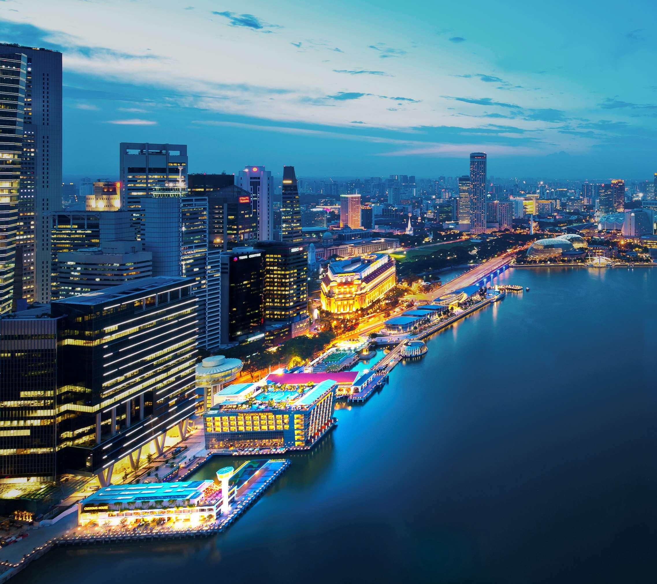 The Fullerton Bay Hotel Singapore Exterior foto
